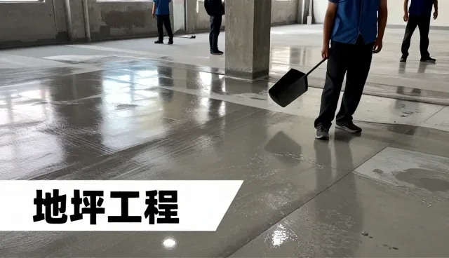 一文读懂地坪工程环氧地坪旧地面翻新方案